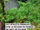 Un athlète français vise le record du monde de saut de falaise