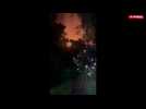 Incendie salle des fêtes Simard