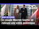 Geste brusque : En Indonésie, le couple Macron tourne en ridicule la vidéo polémique