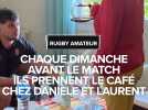 Bénévoles passionnés, Danièle et Laurent Zaïna offrent chaque dimanche le café aux joueurs d'un club gersois
