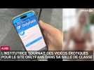 L'institutrice tournait des vidéos érotiques pour le site OnlyFans dans sa salle de classe
