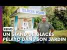 Il reste un stand de glaces Pélayo à Reims