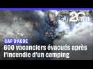 Un incendie ravage un camping du Cap d'Agde : deux blessés et 600 vacanciers évacués