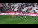 Stade de Reims - FC Metz : les Messins à l'échauffement