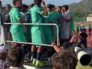 Le FC Balagne soulève le trophée de la coupe de Corse.