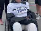 Boucles de Gayant : Serge, 90 ans, a fait le 5 km en fauteuil... et la dernière ligne droite à pied