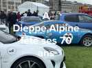 Alpine arrive en force sur les pelouses du front de mer de Dieppe pour ses 70 ans