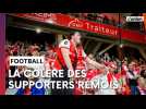 Les supporters rémois dépités après la relégation