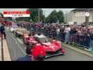 VIDÉO. 24H du Mans. Ferrari, Porsche, BMW... Les voitures défilent pour le roulage