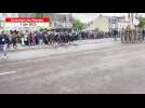 VIDEO. Les vétérans sont arrivés sur la place du Grand Valnoble de Carentan-les-Marais