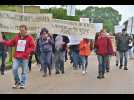 VIDÉO. Une centaine de personnes manifestent contre les projets éoliens dans les monts d'Arrée
