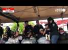 VIDÉO. 81e D-Day. À Carentan-les-Marais, le petit Louis fait fondre le coeur des vétérans