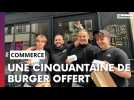 50 burgers gratuits pour célébrer la victoire du PSG
