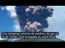 Les images spectaculaires de l'Etna en éruption