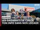 La folle journée des lauréats de Check ton info à L'union