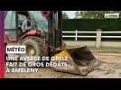 Une averse de grêle fait de gros dégâts à Ambleny
