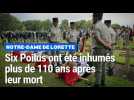 Inhumation de six Poilus à Notre-Dame-de-Lorette