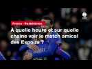 VIDÉO. France - Ouzbékistan. À quelle heure et sur quelle chaîne voir le match amical des Espoirs ?