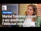 Marine Tondelier face aux lecteurs de La Voix du Nord : l'émission intégrale