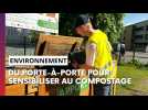Du porte-à-porte pour sensibiliser au compostage