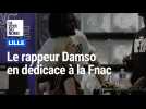 Le rappeur Damso à la Fnac de Lille