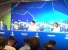 Football finale de la Ligue des champions PSG Inter Milan conférence de presse avec Marquinhos le capitaine parisien le 30 mai 2025 à Munich