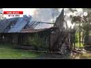 VIDÉO. Près de Honfleur, une habitation en partie détruite dans un incendie