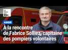 Le capitaine Fabrice Solliez, à Anor, présente les conditions pour devenir pompier volontaire