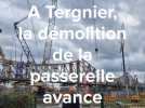 La démolition de la passerelle SNCF de Tergnier provoque l'émoi des habitants