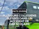Accident de bus scolaire à Pibrac : Huit personnes blessés