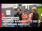 « Un drame absolu » réagit Arnaud Robinet le maire de Reims après l'incendie mortel à Croix-du-Sud