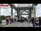 VIDÉO. 81e anniversaire du Débarquement. À Bénouville, le Pegasus bridge traversé 81 ans après