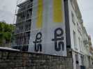 À Boulogne-sur-Mer, la fresque de l'homme au vélo a été recouverte