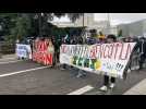 VIDÉO. Nuit du bien commun à Nantes : le cortège de manifestants part au rythme des tambours