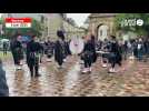 VIDÉO. 81e D-Day : la cérémonie à la cathédrale de Bayeux se termine au son des cornemuses