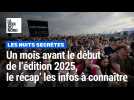 Les infos à connaître un mois avant le début des Nuits Secrètes 2025