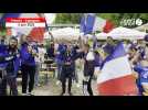 VIDÉO. France - Espagne : les supporters français en force à la Casa bleue de Stuttgart