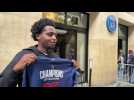 Ligue des Champions : la file d'attente à Paris pour le maillot étoilé du PSG