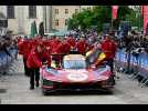 VIDÉO. 24H du Mans 2025 : Valentino Rossi, Toyota, Ferrari et Porsche vedettes de la fin du Pesage
