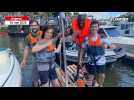 VIDÉO. Ils ont descendu la Maine... en radeau