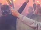 Chaude ambiance à l'arrivée des joueurs de l'Union au stade