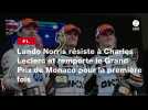 VIDÉO. F1. Lando Norris résiste à Charles Leclerc et remporte le Grand Prix de Monaco pour la première fois