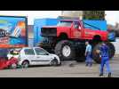 VIDÉO. À Laval, des spectacles de monster trucks malgré l'interdiction