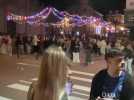 À Boulogne-sur-Mer, scènes de liesse et feux d'artifice place Dalton après la victoire du PSG