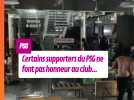 Surement pas la bonne manière d'honorer l'exploit de son club #psg