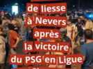 Fête - Scènes de liesse à Nevers après la victoire du PSG en Ligue des Champions