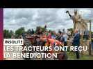 Les tracteurs ont reçu la bénédiction dans ce village des Ardennes
