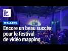 Vidéo mapping à Wallers-Arenberg