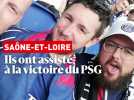 Des Saône-et-Loiriens ont assisté à la victoire du PSG