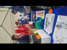 70 ans d'Alpine : le stand des goodies